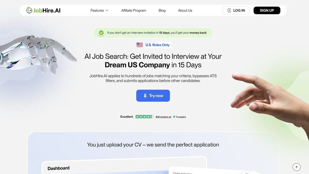 JobHire screenshot