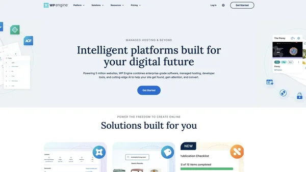 WP Engine screenshot
